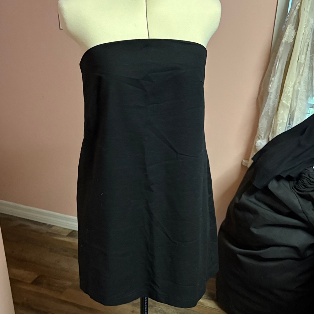 Classic Strapless Black Tube Dress